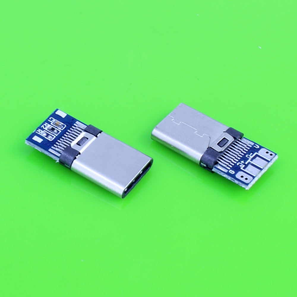 USB 3.1 Type C USB-C Male welding soldering Plug Connector SMT type