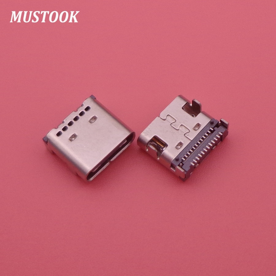 1PCS High speed data interface micro 3.1 usb DIY 24pin USB-C USB 3.1 Type C Female Socket Connector SMT type