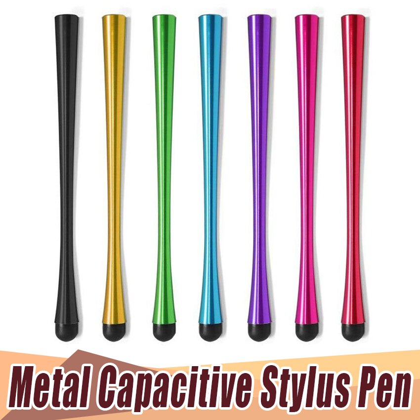 guangzhou Tower waistline metal Small pretty waist stylus capacitive pen touch pen good feeling for all tablet phone 1000pcs/lot