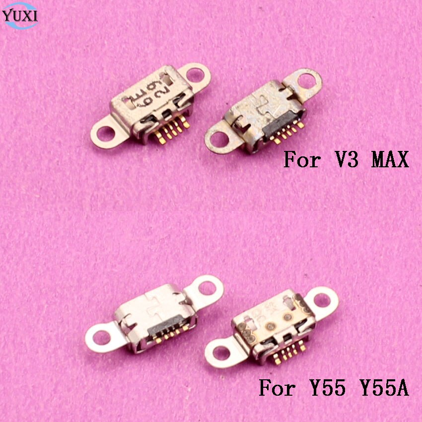 YuXi 1pcs Micro USB Connector For VIVO V3 Max Y55 Y55A Charging Port USB Jack Socket