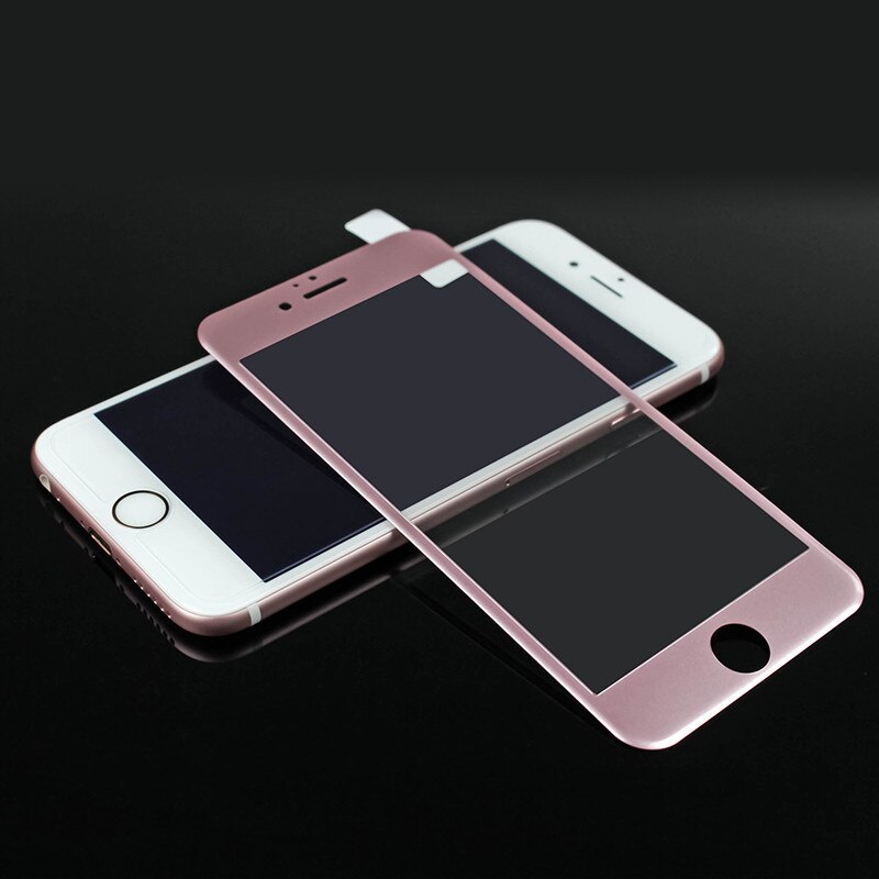 For iPhone 8 3D soft Edge Full Cover Tempered Glass for iPhone6 7 Screen Protector Protective Film glass on for iPhone 6 8 plus