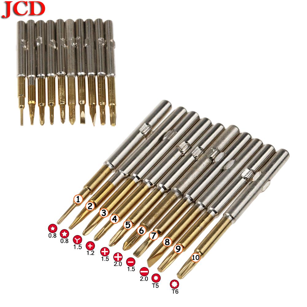 JCD Mini Precision Screwdriver head Hands Tools for iPhone 4S 5S 6 6S 7 8 plus X ect Phone Tablet Repair for Xiaomi 2s 3 4 5 6