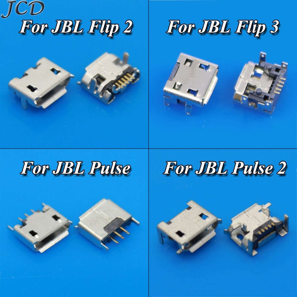 JCD For Jbl pulse 2 FLIP 3 2 bluetooth speaker Heightened Tablet PC PAD Charge port Socket Micro mini USB Jack connector