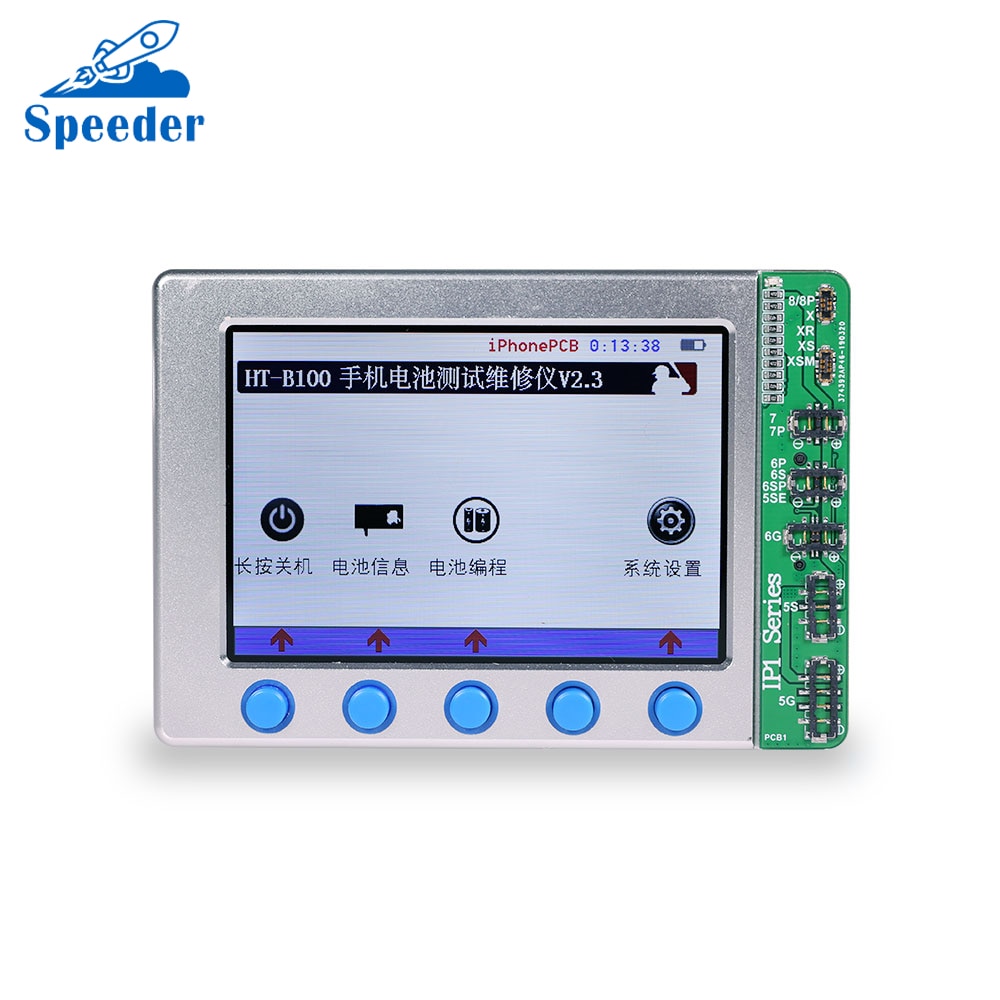 Upgraded Battery Testing Machine for iPhone/iPad Ideal to battery Activation Charging Discharge Test English Version