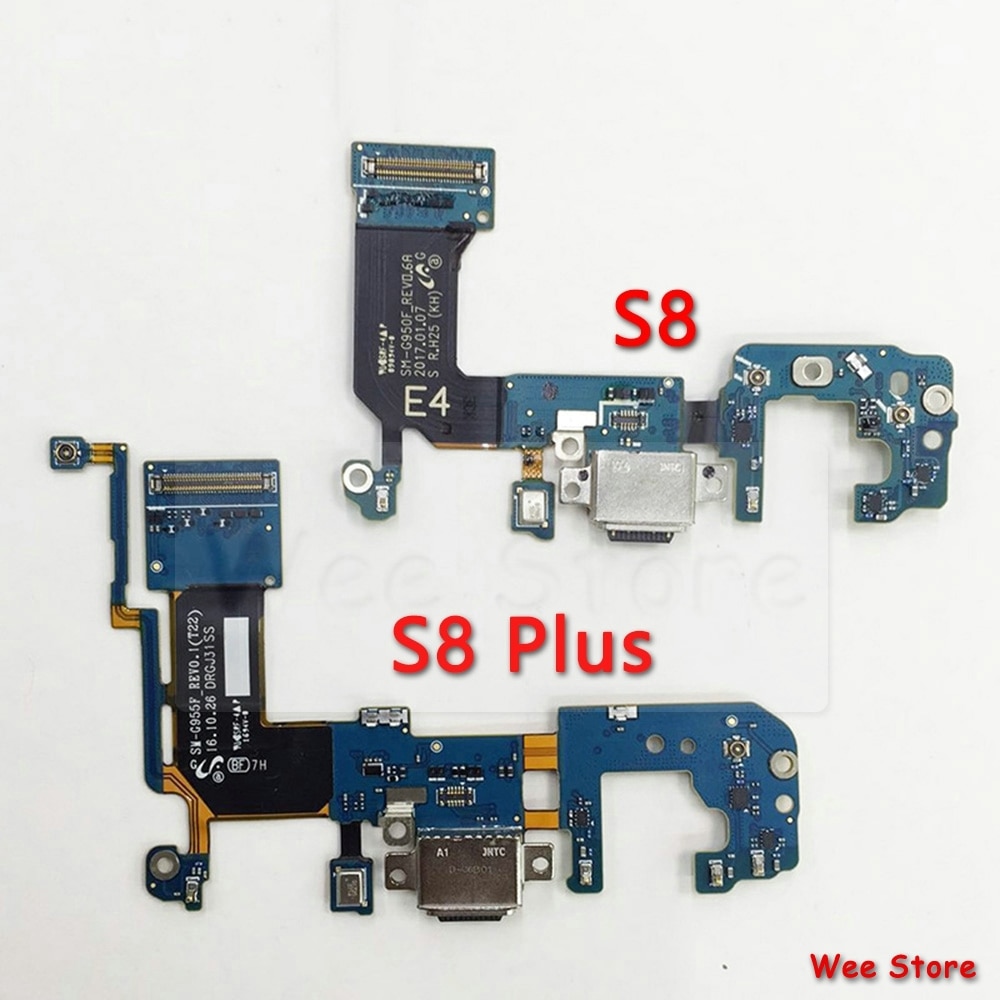 For Samsung Galaxy S8 G950u G950f G950n S8 Plus G955u G955f G955n Original USB Charging Port Charger Dock Connector Flex Cable