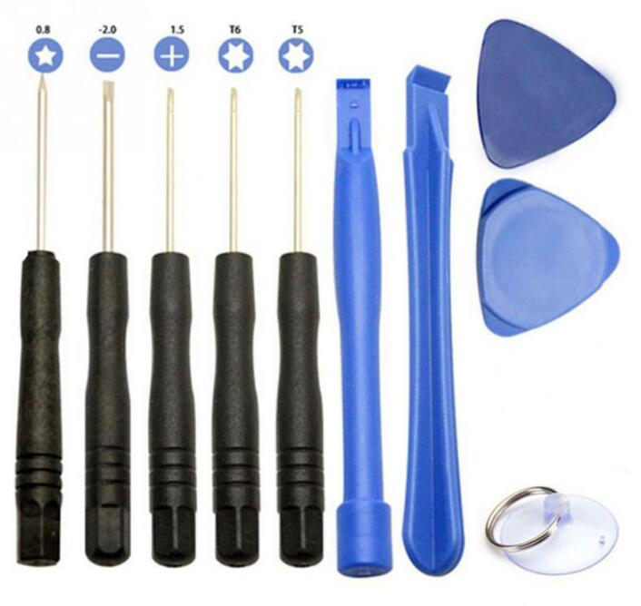 1000set 10 in 1 Pry Tool Opening Tools Kit bundles for Cell Phone 4 4S 5 5S for android phone