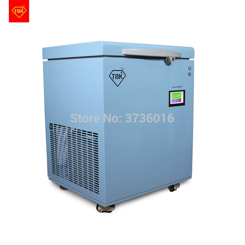 TBK 598 220v 50hz -185 degree freezer separator middle frame separate machine edge glass separate machine mobile phone freezer