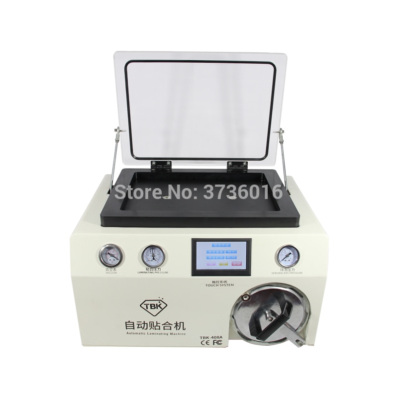 TBK-408A vacuum automatic laminating machine for iphone for samsung LCD glass oca polarizer film laminating no bubble