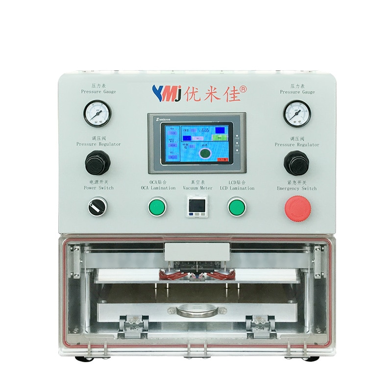 ymj universal curved lamination machine also for ipad repair