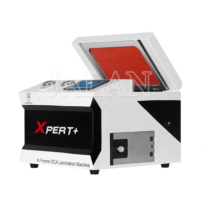 OCA MASTER OM-X pert+ OCA laminating machine for flat and edge screen LCD vacuum pump laminating repair built in bubble remover