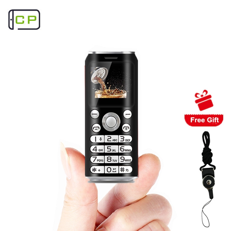 Original SATREND K8 Mini Finger Size Mobile Phone Fsmart Dual Sim Small Cola Cellphone MP3 Bluetooth Dialer Call Record Celular