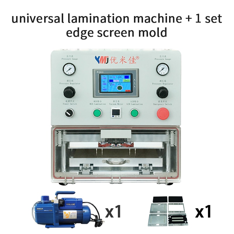 oca lcd vacuum lamination machine for ipad pro 12.9