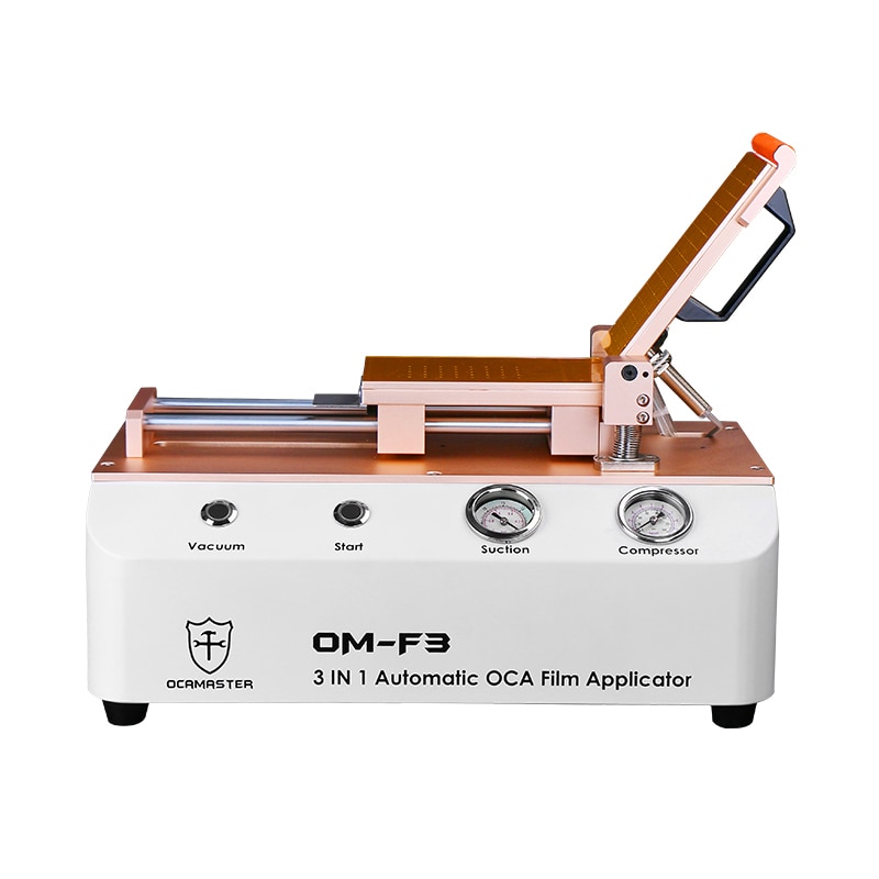 OCA Master LCD repair Automatic OCA Polarizer film Applicator machine For phone refurbish Laminating OCA Glue Polarizer adhesive