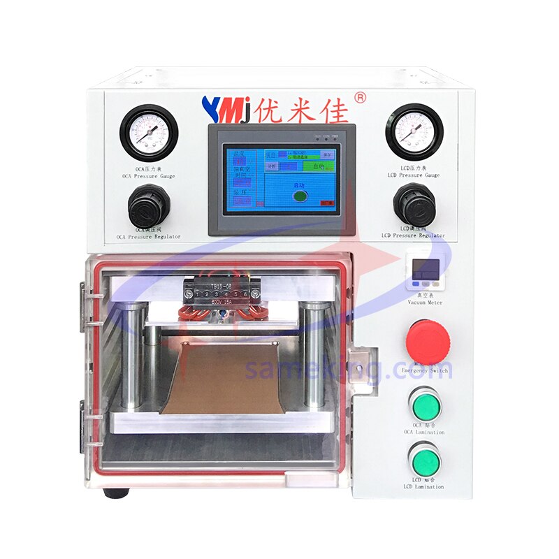 ymj machine for Samsung edge screen and flat screen repair YMJ newest mini portable lamination machine