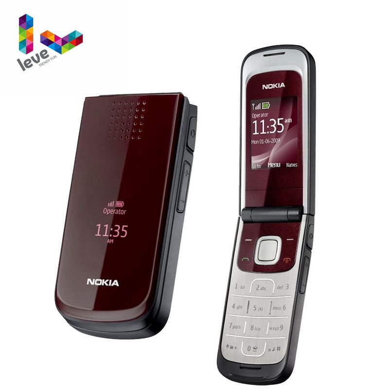 Original Unlocked Nokia 2720 Fold Support Russian&Arabic Keyboard Free Shipping Cheapest Original Unlocked Cell Phone