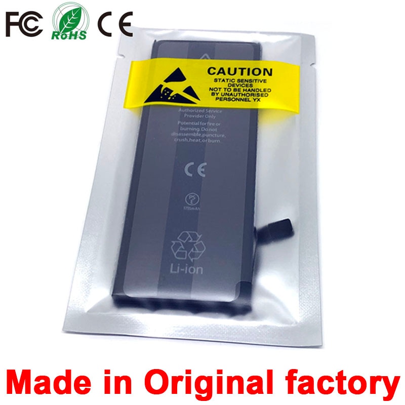 new 0 cycle seal oem high capacity mobile phone battery pack for apple iphone 4 4S 5 5S 5C SE 6 6S 7 8 Plus X XR XS Max battery