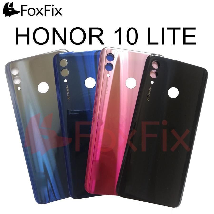 Back Cover for Honor 10 Lite Back Battery Cover Rear Housing Door Case For Huawei Honor 10 Lite Battery Cover With Camera Lens