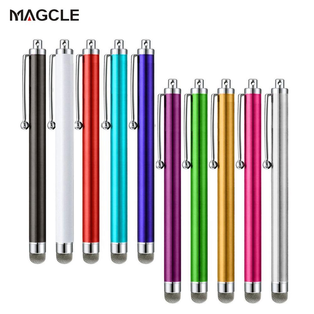 Universal Metal Touch Screen Pen Mesh Fiber Stylus Pens Capacitive Pencil for All Capacitive Screen smartphone Tablet drop ship