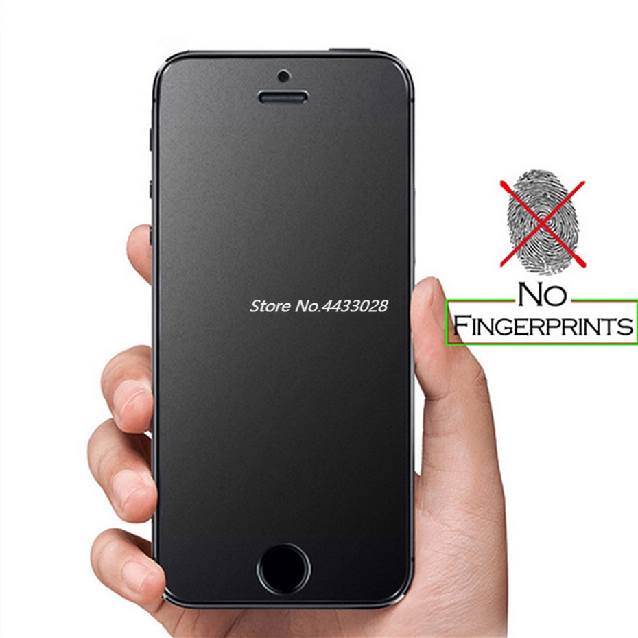 9H Matte Frosted Tempered Glass Screen Protector For Iphone 12 X XR XS 11 Pro Max 8 7 Plus 6S 5 Anti Fingerprint Protective Film