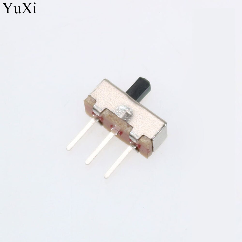 YuXi Interruptor on-off mini Slide Switch SS12D00 SS12D00G3 3pin 1P2T 2 Position High quality toggle switch Handle length:3MM