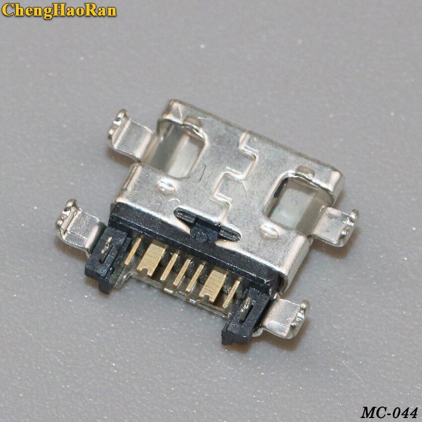 1pc 7P micro USB jack charging port,data port,For Samsung I8260 I8162 S6812 S7582 G350Micro Usb Charger Charging Connector Jack