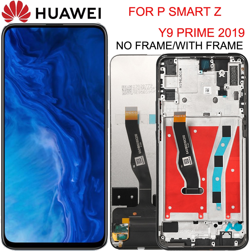 Original 6.59 inch For Huawei Y9 Prime 2019 / P Smart Z LCD Display STK-LX1 Touch Screen Digitizer Assembly parts