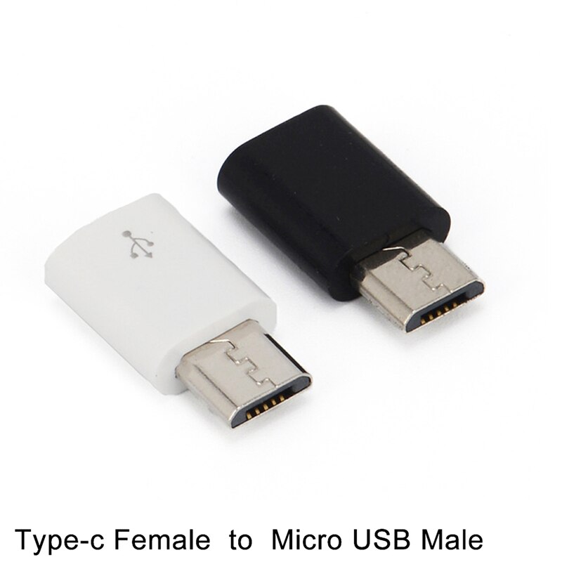 New 1pc USB Type C Female To Micro USB Male Adapter Converter Connector for Samsung huawei xiaomi Mobile Phone Adapter