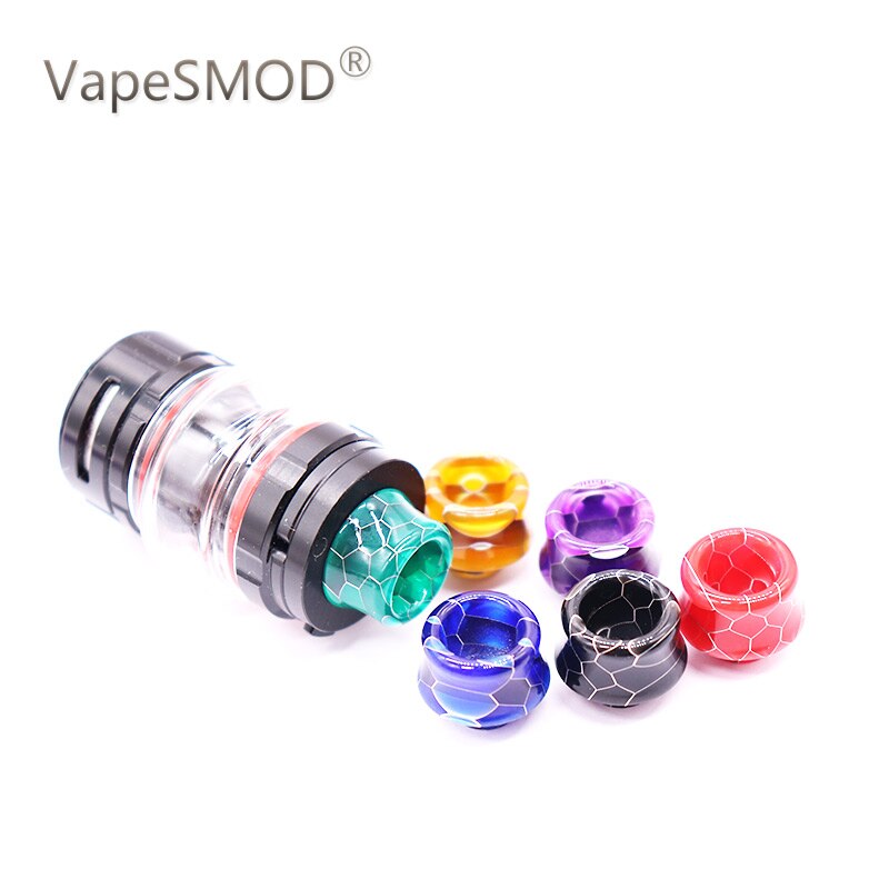 100PCS Drip tip 510 Snake skin Epoxy Resin Mouthpiece E-Cigarette Accessoriesfor RDA RTA Atomizer 100pcs