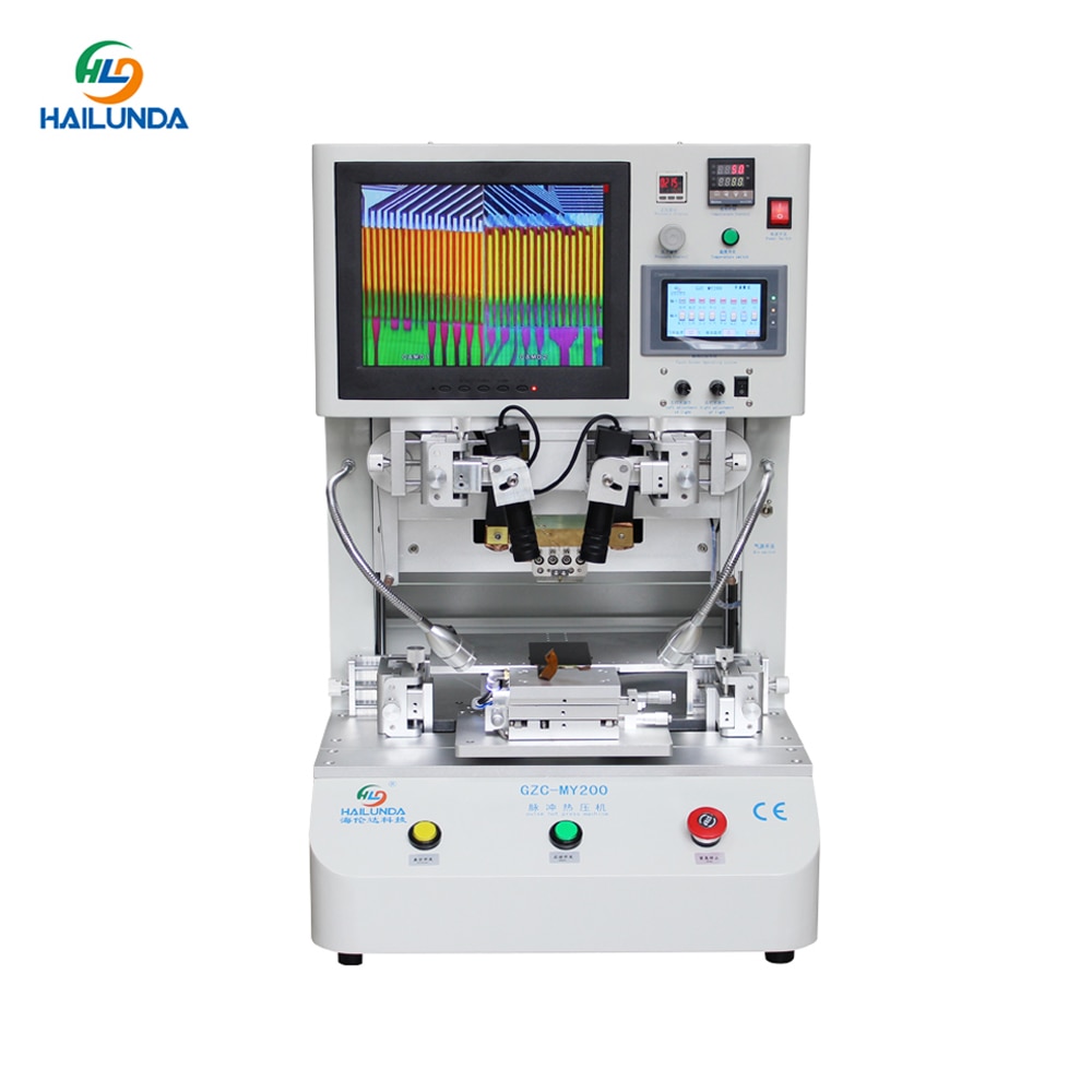 MY200 Pulse Hot Press Flex Cable Machine LCD Screen Replace flex Cables Ribbon FPC ACF Bonding Mobile Phone Repair Machine