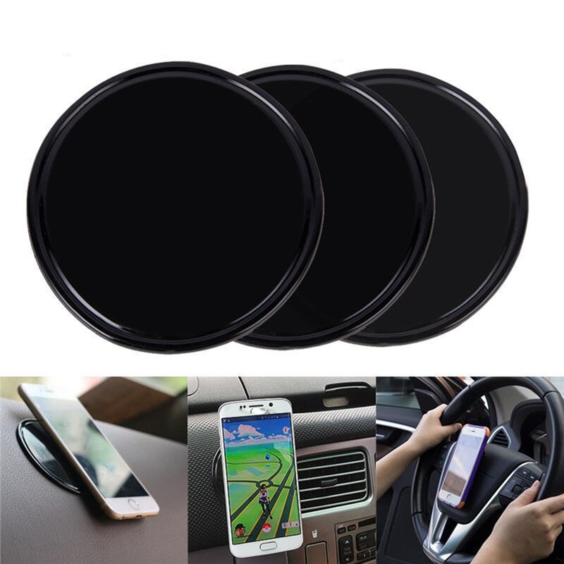 Car bracket gel pad 5cm universal magic glue multi-functional wall pad double-sided strong adhesive patch Anti-skid car home