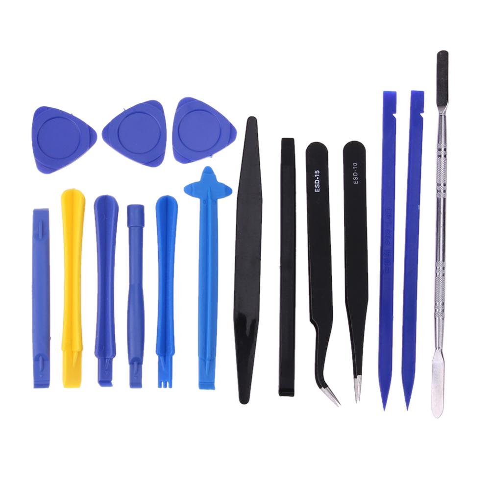 Mobile Phone Repair Tool Kit 6/10/11/16/25pcs Screwdrivers Opening Pry Tweezers Cutter Tools Set for iPhone Android Phones