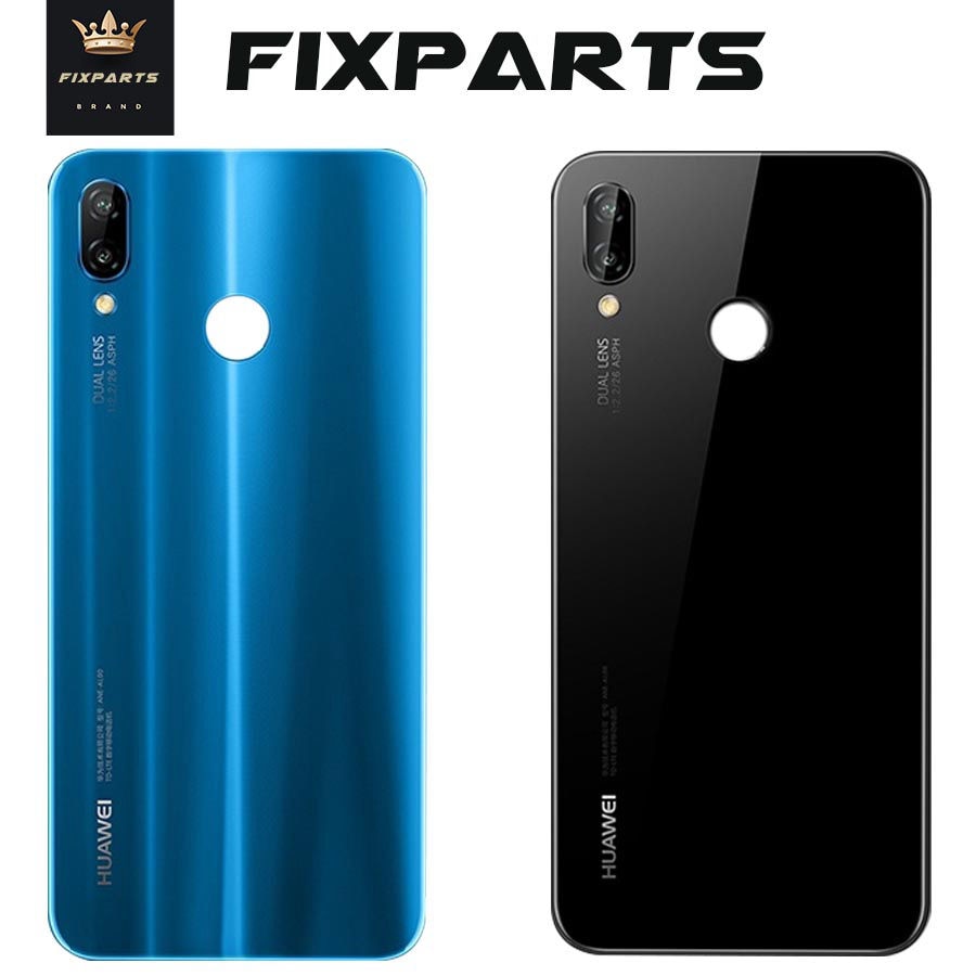 Origina for Huawei P20 Lite Back Battery Cover Rear Glass Panel Door Housing Case Huawei P20 Lite Battery Cover + Camera Lens