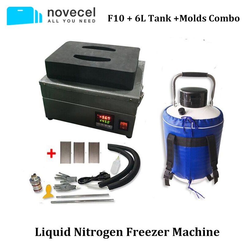 F10 Liquid Nitrogen Freeze Screen Separating Machine LCD Freezer Separator For Samsung S6 S7 Edge S8 S9 Phone Mobile Repair Tool