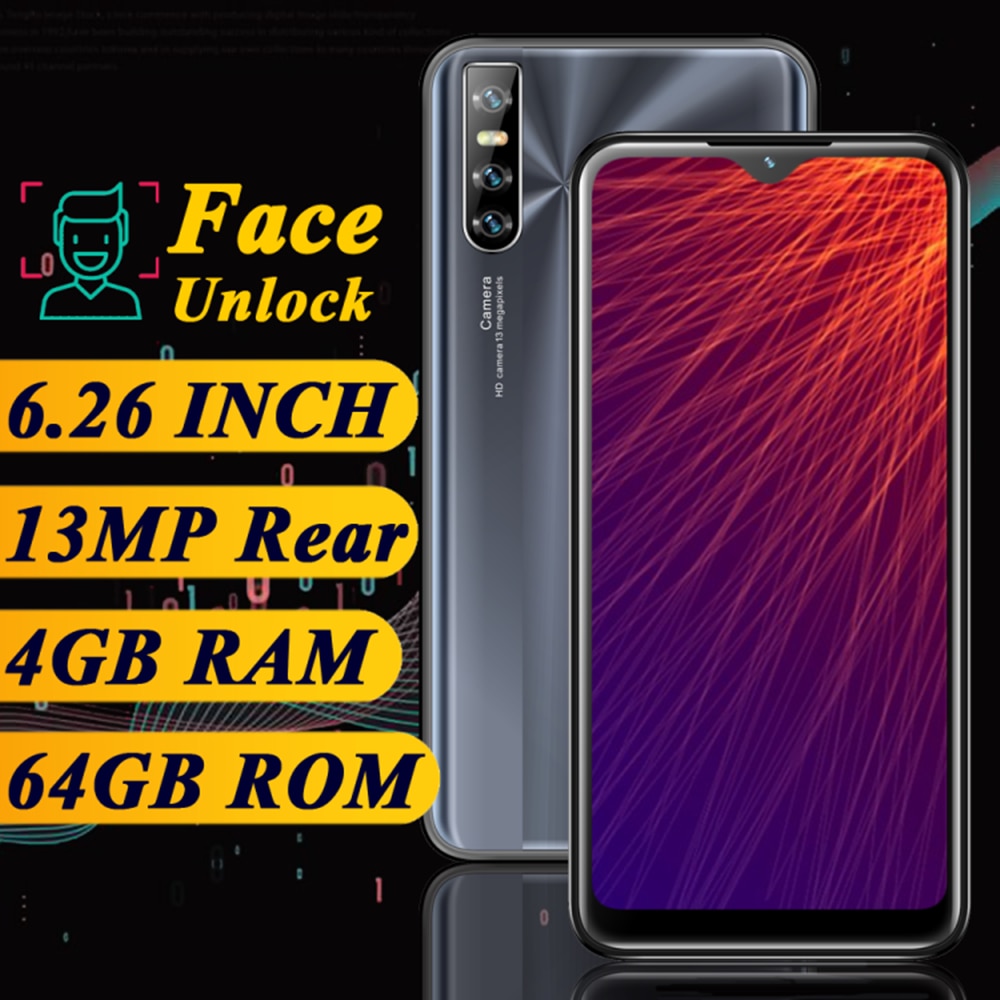 K30 Pro quad core smartphones 4GB RAM 64GB ROM 13MP celulares face ID unlocked android mobile phones wifi WCDMA global 4G LTE