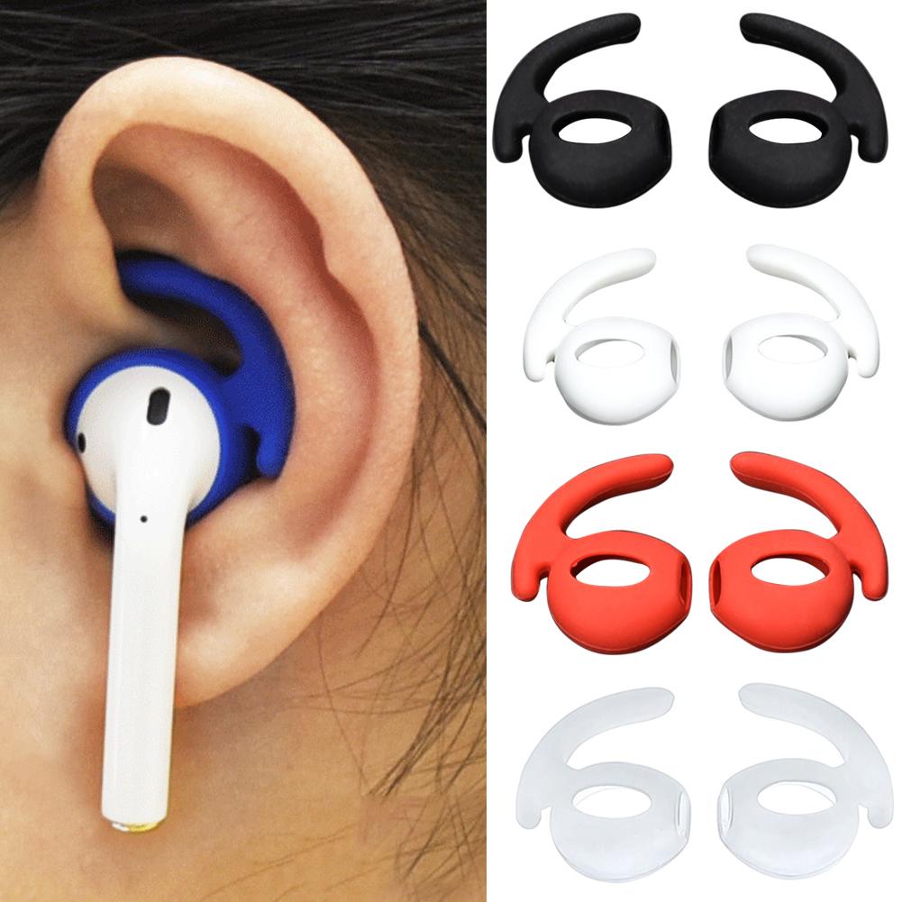 Earphone Accessories Durable Silicone In-ear Hook Anti-slip Earphone Cover Case Ear Buds Comfortable To Wear Prevent headphone